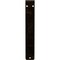 Ekena Millwork Damon Wrought Iron Bracket, (Single center brace), Antiqued Brass 1 1/2"W x 5 1/2"D x 8"H BKTM01X05X08SDAABS - alternate 7